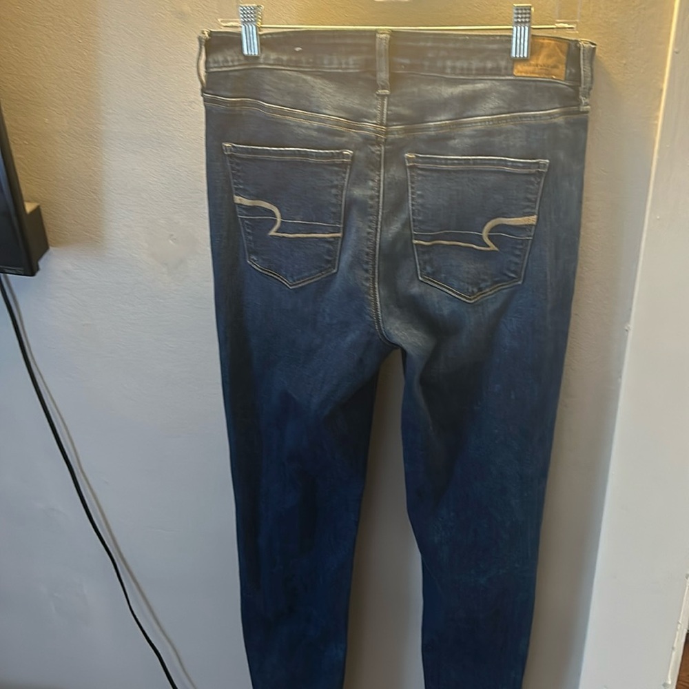 Super High-Waisted American Eagle Jeggings